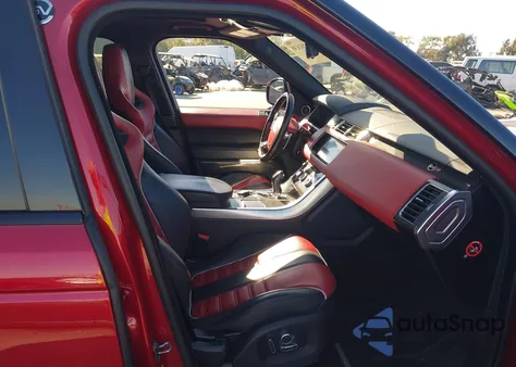 2017 Land Rover Range Rover Sport 5.0L V8 Supercharged Svr из США, поврежденный, VIN SALWZ2FE6HA127879